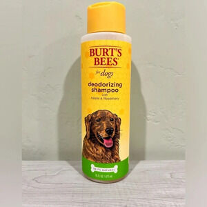 Burt's Bees Apple & Rosemary Deodorizing Dog Shampoo. 16oz. Brand new!!